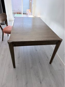 6 chair wood dining table