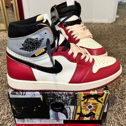 Nike Jordan 1 High Union LA Chicago Red Size 9