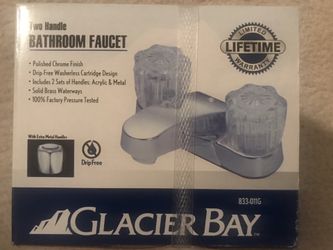 Glacier Bay 2 handle bathroom faucets