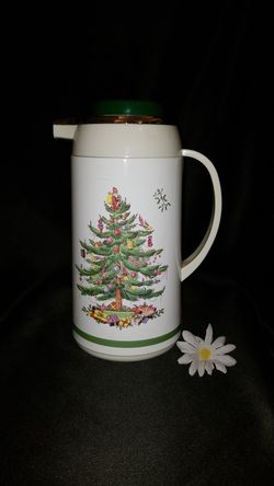 Vintage Christmas thermos