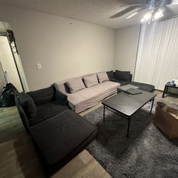 L Sofa Set, Couch, Super Clean.