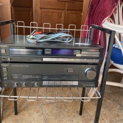 Technics Amplifier And CD Player By Panasonic 