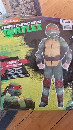 Raphael Ninja Turtle Costume