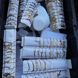 Stainless Steel Name Jewelry Lot