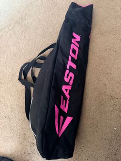 Easton Baseball Bat Bag Black and Pink