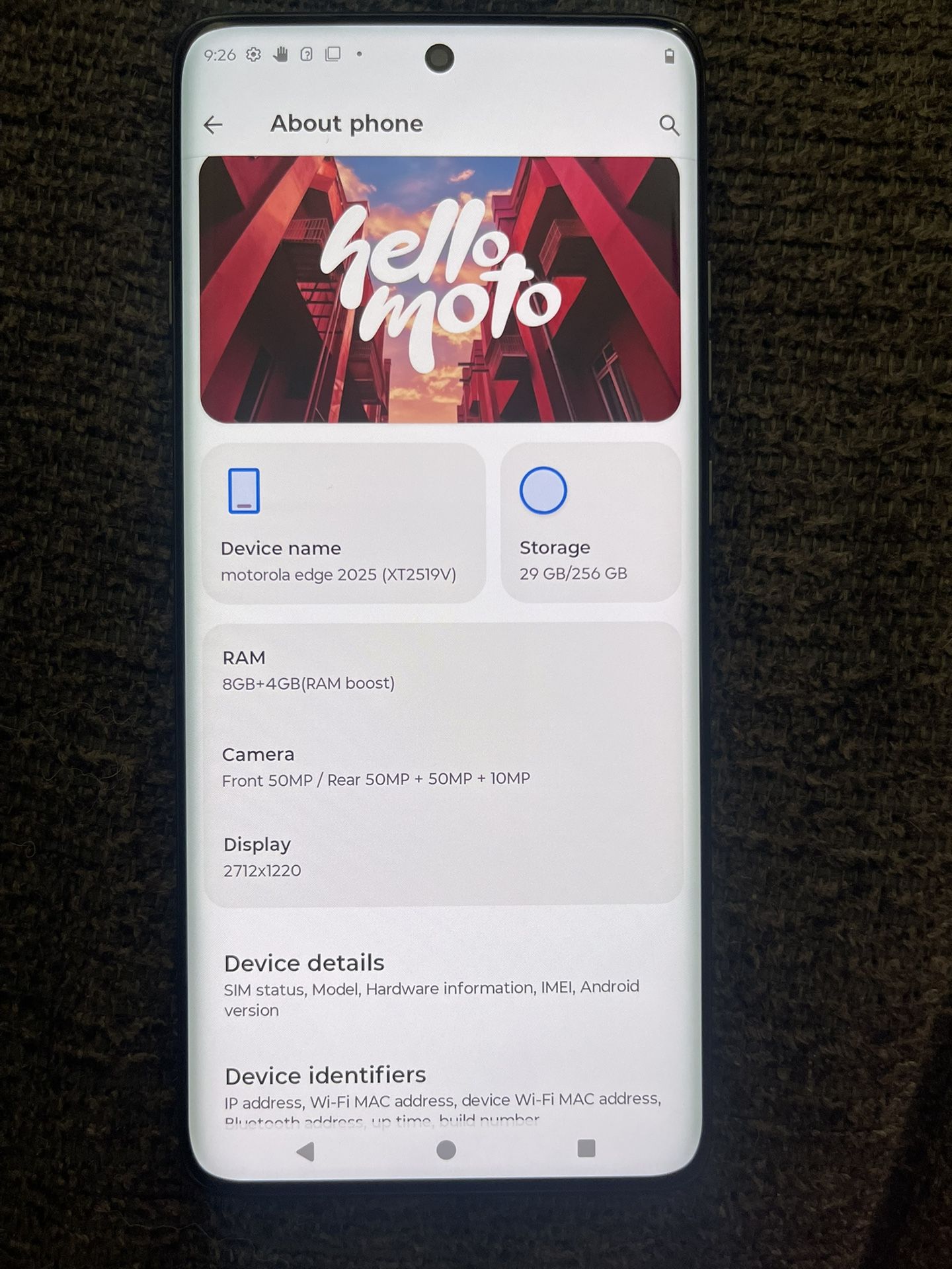 2025 Motorola Edge