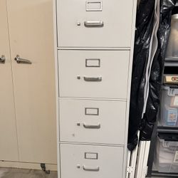 Metal Filing Office Cabinet With 4 Drawers 