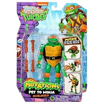 Teenage Mutant Ninja Turtles Pet To Ninja Michelangelo 