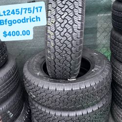 LT245/75/17 Bridgestones In