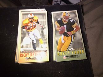 1993 fleer game day cards
