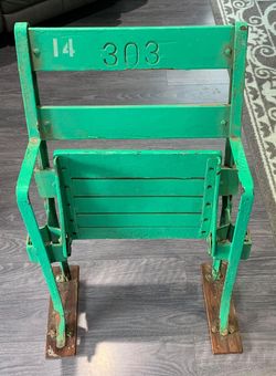 Comiskey Park Vintage Stadium Seat