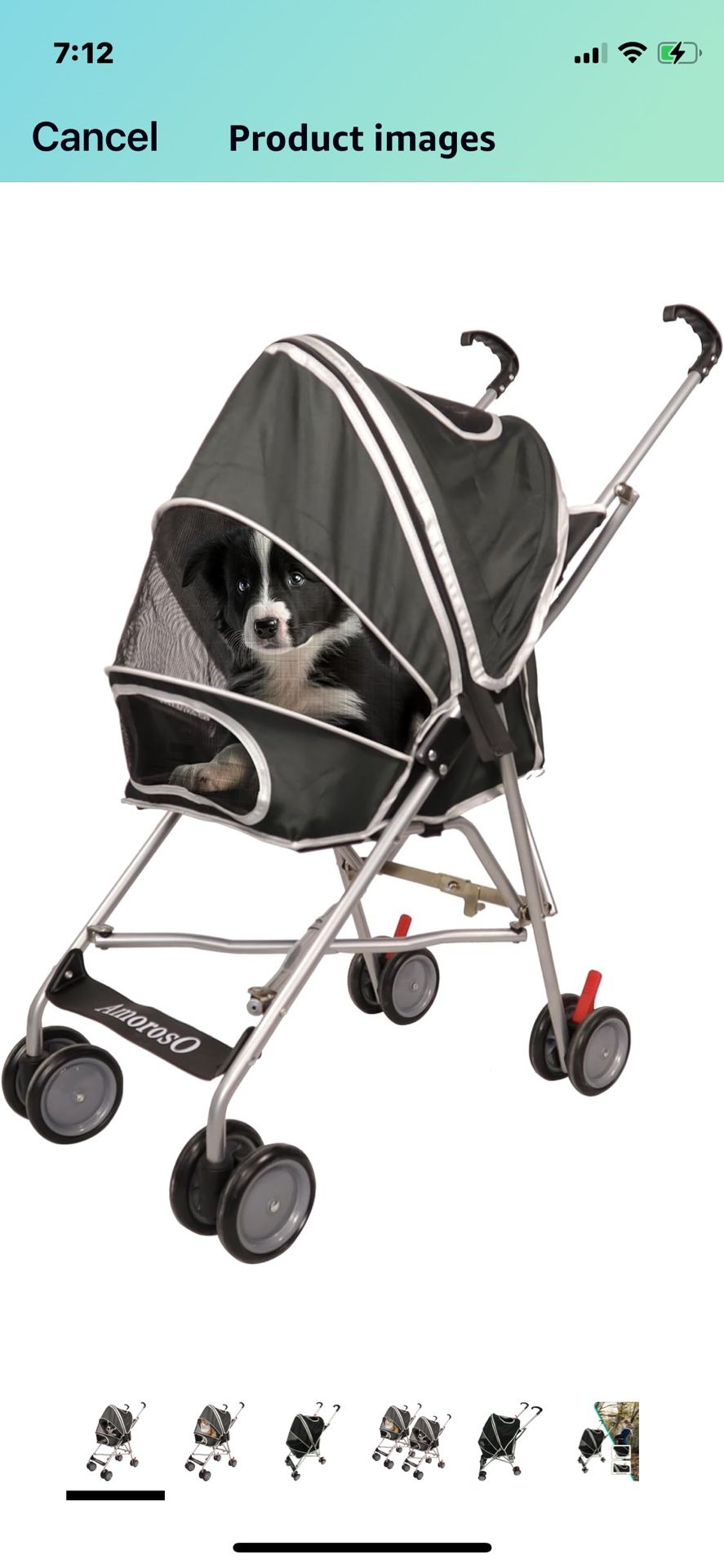 Dog Umbrella Stroller