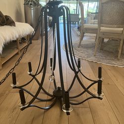 Mariana Bronze/Crystal Chandelier