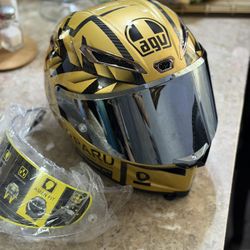 AGV PISTA GP Joan Mir Gold Helmet -Size ML