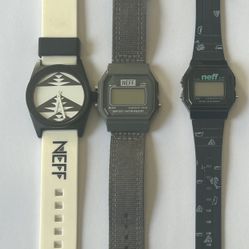 Neff Watches Digital Analog  