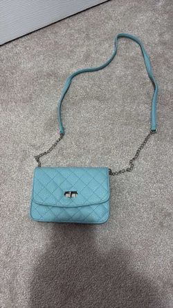 Blue purse