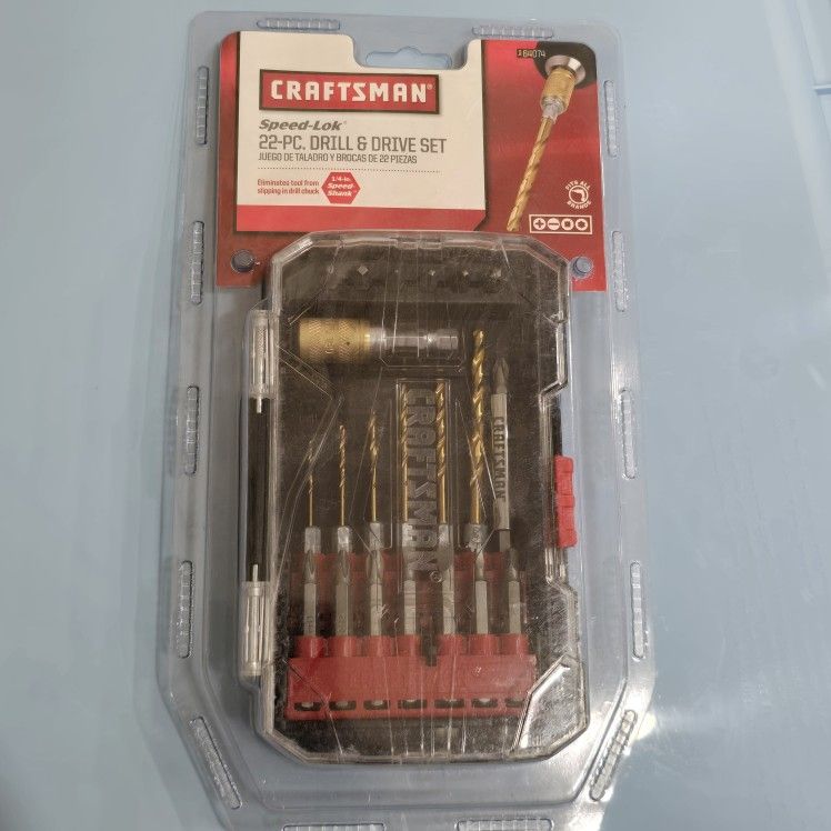 Craftsman Bit Set 22 Piece