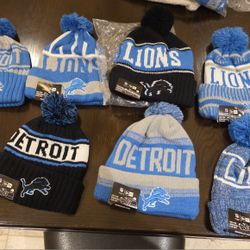 NEW ERA -DETROIT LIONS HATS....$12...../6 for $60