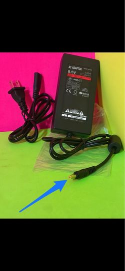 PS2 Slim Power Supply AC Adapter Power Brick 8.5V 5.65A SCPH-70000 Series Sony PlayStation 2 Slim Console Replacement AC Power Cord
