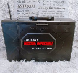 Mission Impossible The Final Reckoning briefcase, light up Popcorn Bucket & Cup