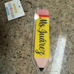 Teacher Appreciation Keychains - Personalized $7/ea