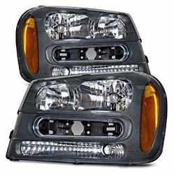 Factory Trailblazer headlights