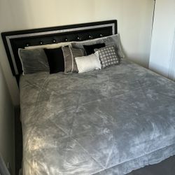 California KING Headboard/ Mattress/ Box Spring/ Frame