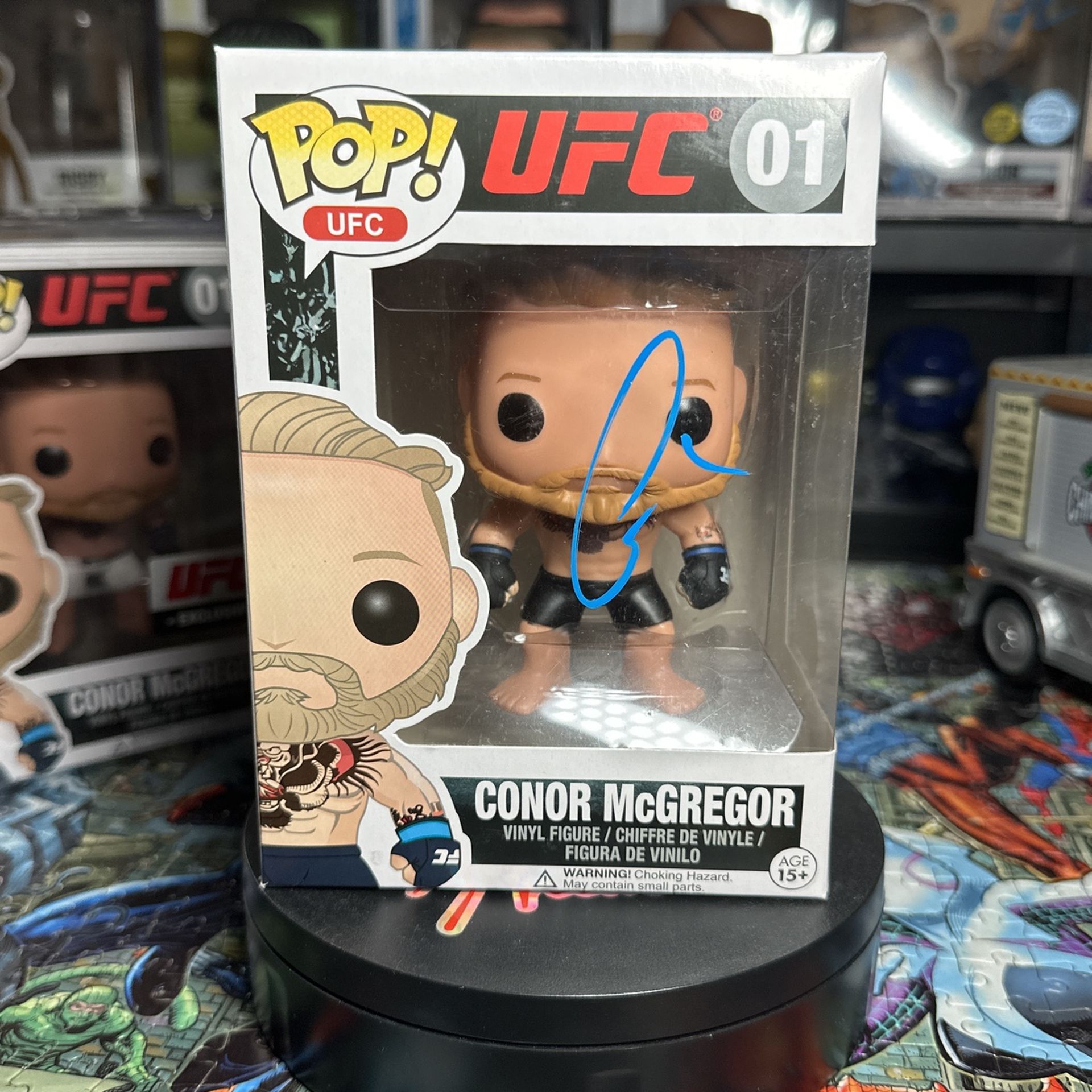 Conor McGregor Signed Funko Pop
