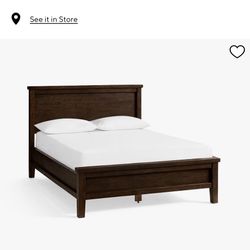 Pottery Barn King Bed