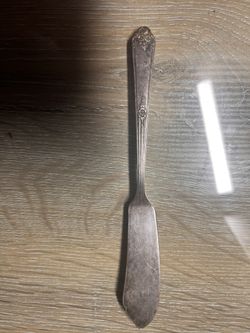 Vintage Stamped Butter Knife "It's A Beautiful World”