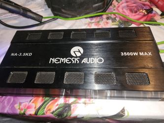 Nemesis amplifier 3500 watts