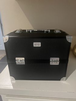 Black Make Up Travel Box Case