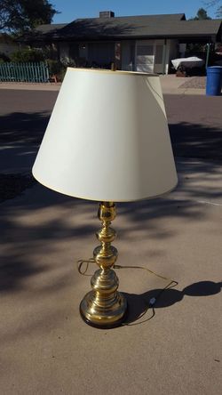 Vintage Brass Lamp
