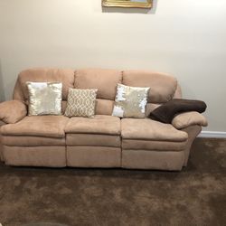 Recliner Sofa Set -Used- Price Drop