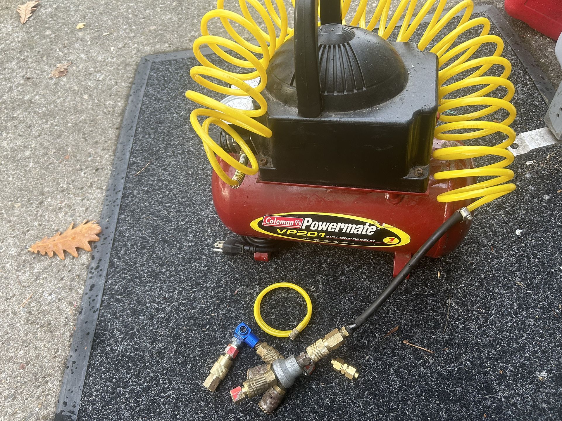 Coleman Powermate Air compressor 2 gallons