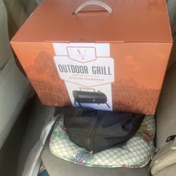 Outdoor Charcol Camping BBQ Grill New