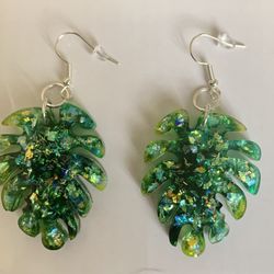Banana Leaf Earrings