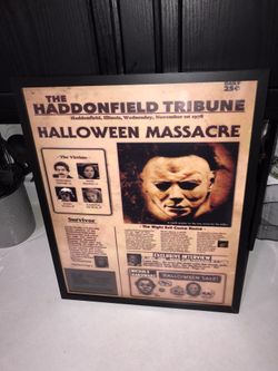 Micheal Myers Brand New Frame Halloween 