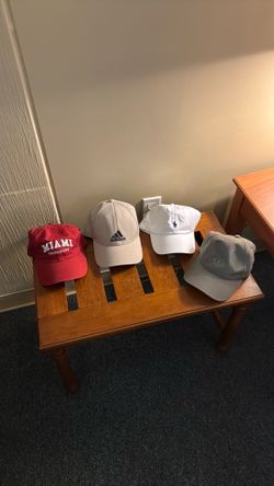 Lightly used hats for sell! Basically like new