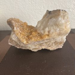 4lb Raw Citrine Cluster Crystal