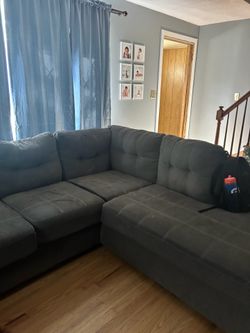 Sectional Gray Couch