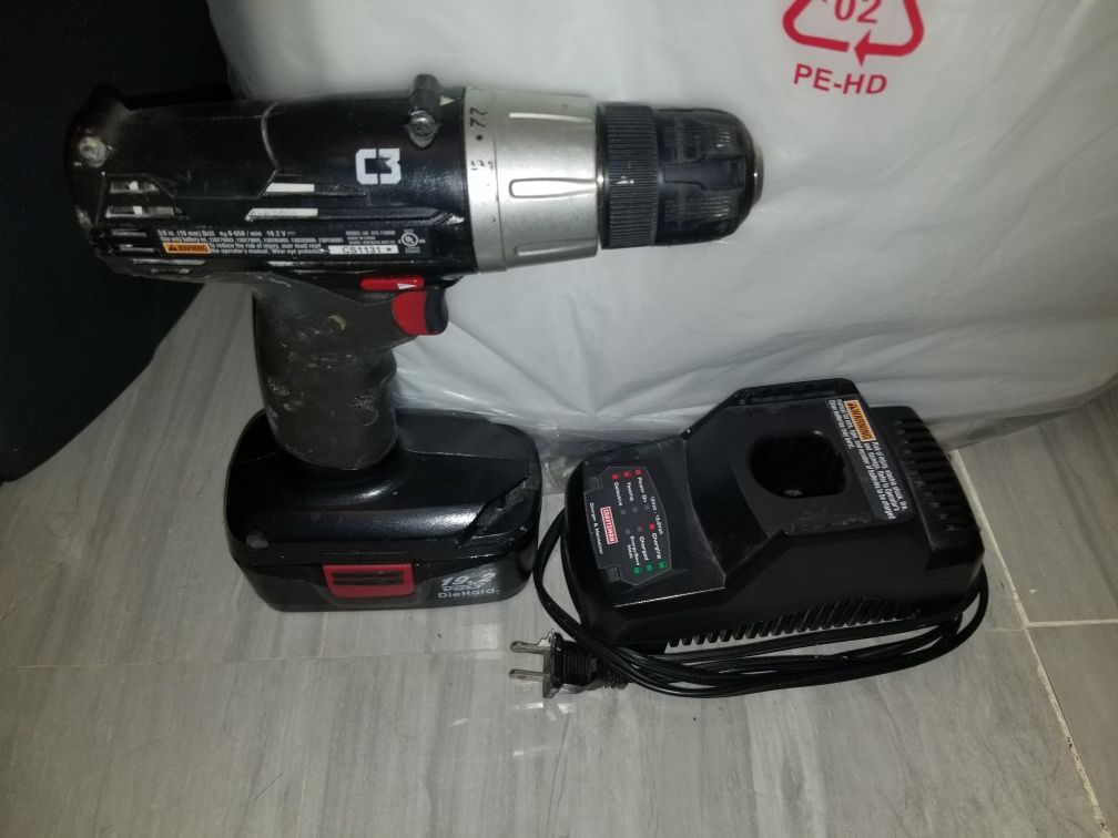 Craftsman Drill and charger *Not Working*