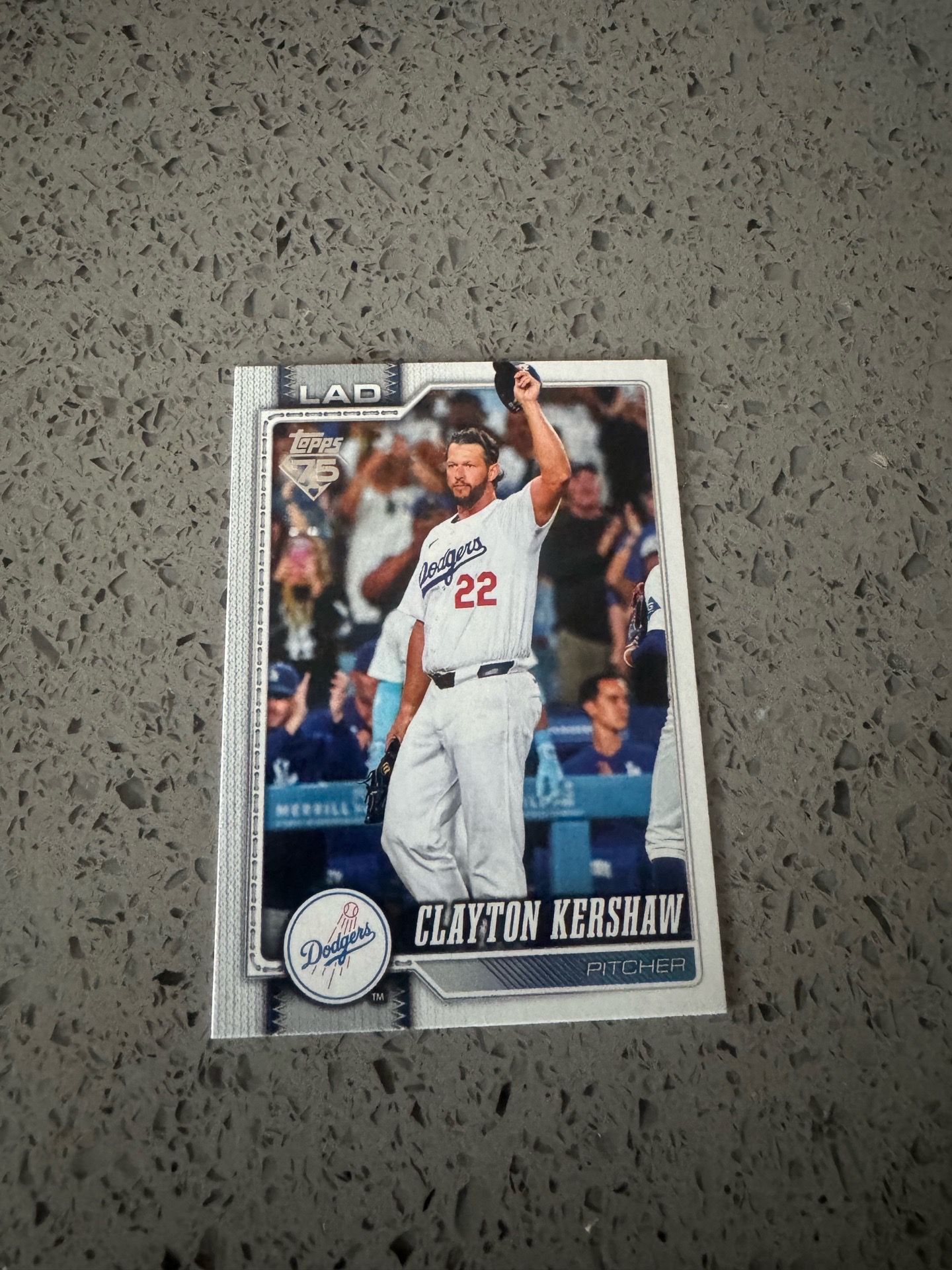 Clayton Kershaw 2026 card