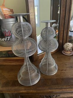 Modern candle holders