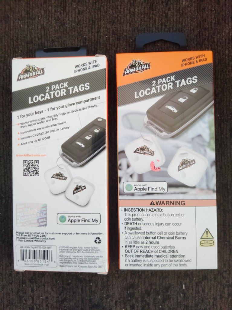 2 Pack Locator Tags