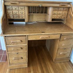 Roll top Secretary Desk