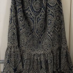 Lisa Mery Fernandez  Nicole Eyelet Skirt Size M