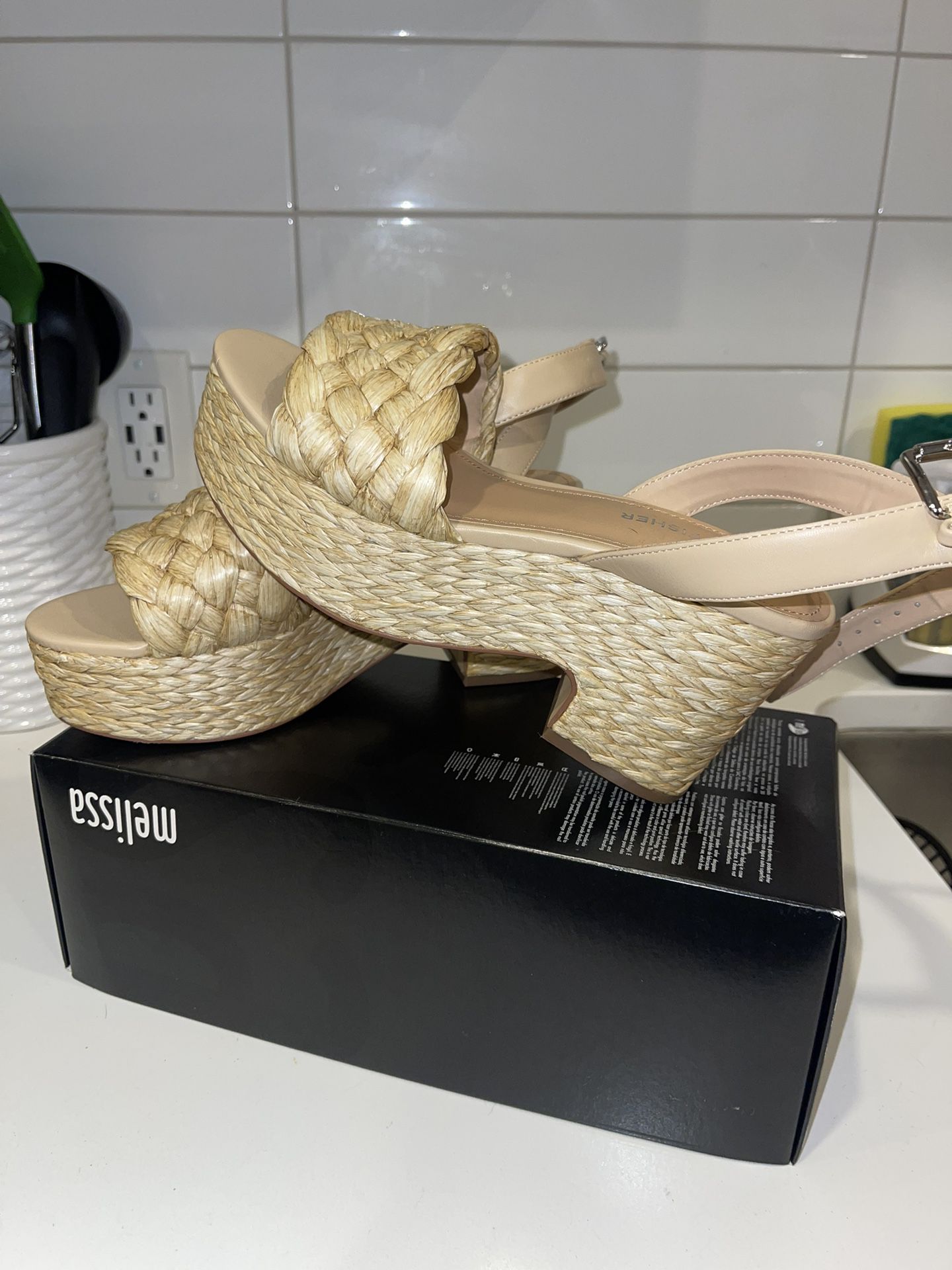 Bamboo Wedges  Size 7
