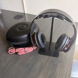 Beats Studio Wired Headphones + Case + Cable