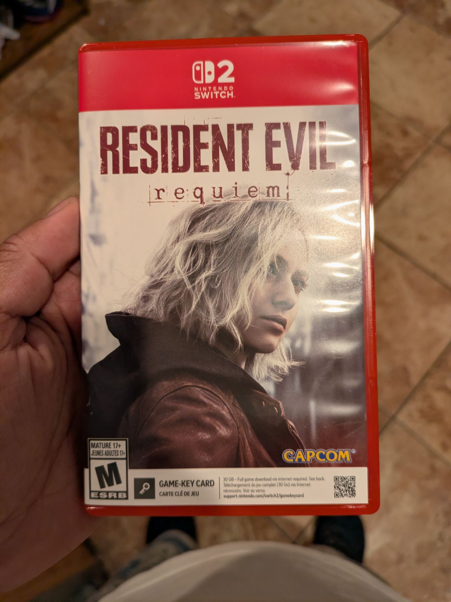 Resident Evil Requiem For The Nintendo Switch 2